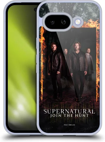 Miniatura 11 de Head Case Designs Supernatural Sam, Dean & Castiel Key Art - Funda de gel con licencia oficial [protección de grado militar] compatible con Google