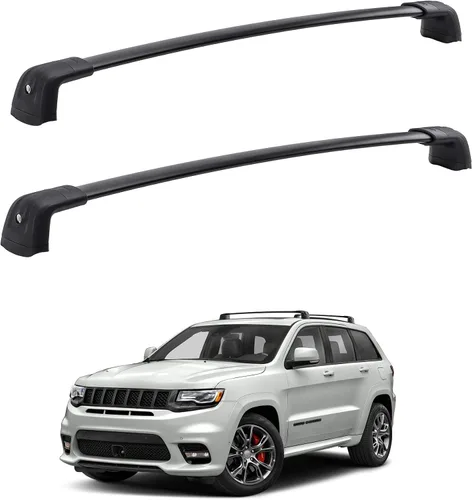 Miniatura 12 de Barras transversales de techo de 220 libras para Renegade 2015-2024 con cerradura antirrobo, barra transversal de aluminio resistente apta