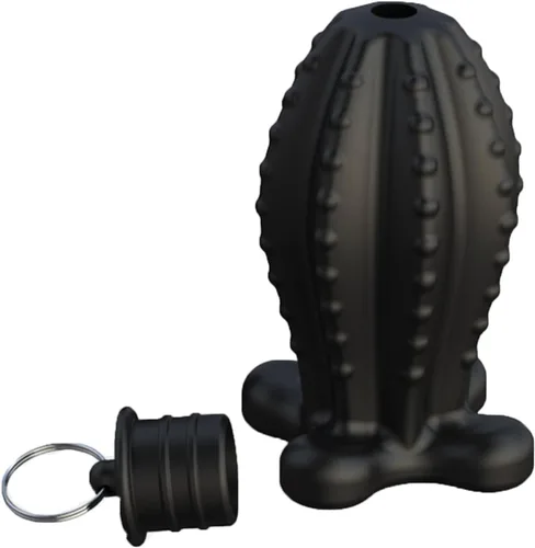 Miniatura 9 de Dilatador anal de silicona hueco Peep roscado tapón anal masturbación para el placer de la pareja (XL)
