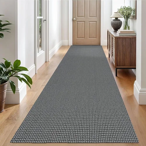 Miniatura 192 de EARTHALL Alfombra de pasillo 3x14 pies, alfombras lavables extra largas para pasillos, tejidas, antideslizante, alfombra trenzada para entrada