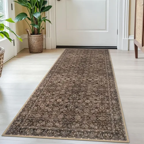 Miniatura 94 de SIILOOM Alfombra antideslizante de pasillo moderna de 2 x 5, súper suave, para pasillos, decoración para cocina, alfombras para pasillos sin 2-Verde