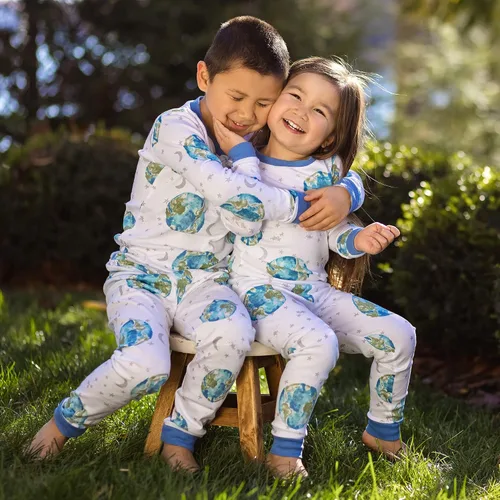 Miniatura 3 de Burts Bees - Conjunto de pijama para bebé camiseta y pantalón de 2 piezas 100 algodón orgánico