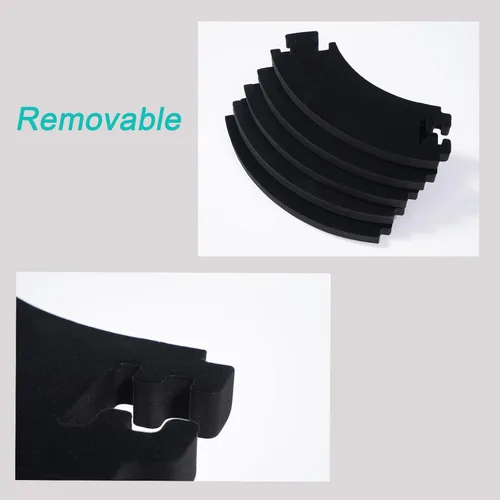 Miniatura 4 de Protector de pared para tablero de dardos, 5 piezas, tablero de dardos de corcho, envolvente de pared