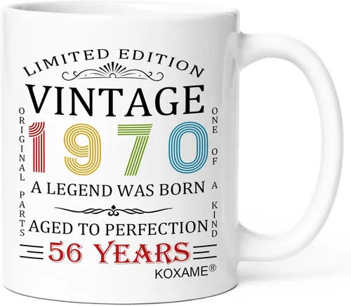 Miniatura 31 de Regalos de cumpleaños número 100 para hombres, taza de café vintage de 1926 de 11 onzas para mujeres, regalo de broma para hombre de 100 años
