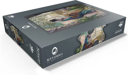 Miniatura 3 de MyPuzzle Madame Monet Embroidering 1875 by Claude Monet - Rompecabezas prémium de 100 piezas para adultos