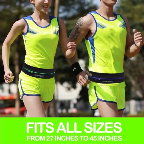 Miniatura 4 de Soporte para teléfono para correr para mujeres y hombres, cinturón de correr para entrenamiento, fitness, caminar, trotar, ejercicio deportivo