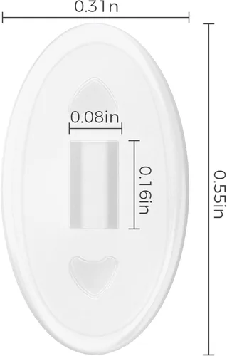 Miniatura 2 de 6 pares de almohadillas de nariz de repuesto para Oakley Metal Plate OX5038 Keel Blade OX3125 Transistor OX3085 - 6 pares