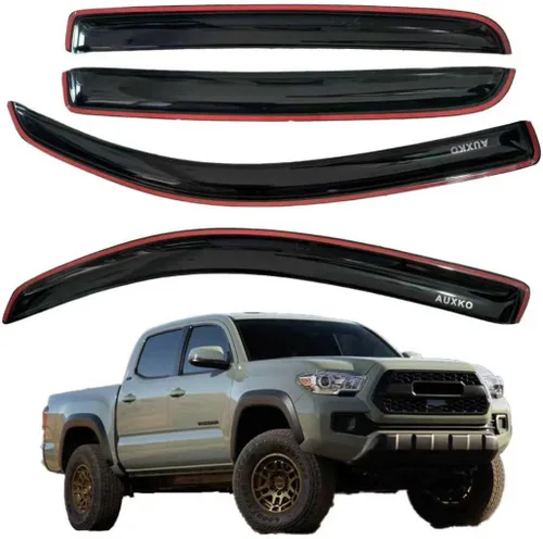 Miniatura 24 de AUXKO Protector de lluvia de ventana para Honda HRV 2023 2024 2025 2026 exterior con cinta adhesiva inastillable, protector de humo solar, visera