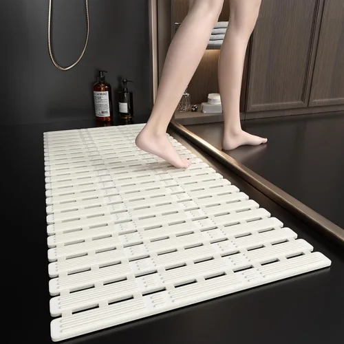 Miniatura 16 de XIYUNTE Alfombrilla de Ducha Antideslizante Antimoho para Personas Mayores - Alfombra de Baño de 68x40cm Alfombrillas de Ducha Antideslizantes