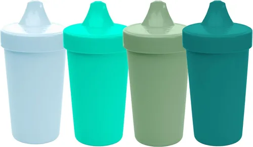Miniatura 23 de Re-Play - Vasos con tapa y boquilla de 10 oz., hechos en EE.UU. para niños pequeños de 1 año en adelante, a prueba de derrames, aptos