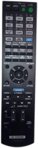 Mando a distancia reemplazado compatible con Sony STRDH540 RM-AAU170 1-492-051-11 RMAAU169 STR-DH540 Audio/Video Receptor AV Sistema de cine en casa