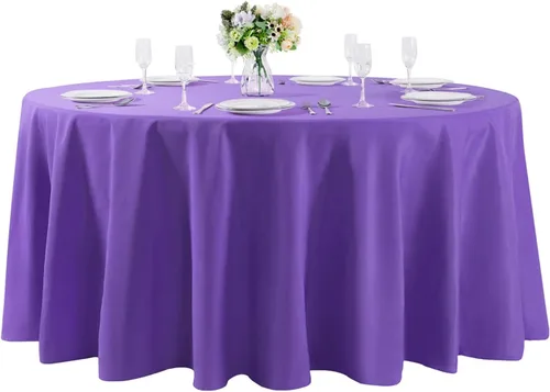 Miniatura 95 de Cupuamon - Mantel rectangular de 60 x 84 pulgadas, tela de poliéster lavable para decoración de bodas, fiestas, cenas y banquetes