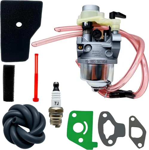 EU2000I Carburador con filtro de aire Junta de bujía Kit de línea de combustible para Honda EB2000i EB2000I EB2000IT1 EU2000IK1 BF30E B/D/E
