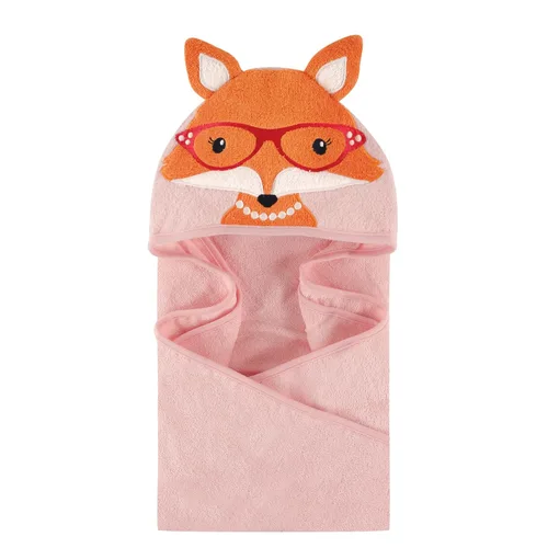 Miniatura 45 de Hudson Baby Toalla unisex de algodón con capucha con cara de animal para bebé, abeja amarilla, talla única Amarillo Bee