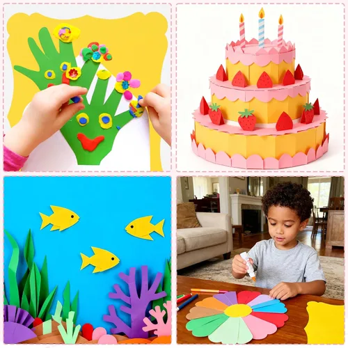 Miniatura 4 de 40 hojas de cartulina de papel kraft de colores de 8.5 x 11 pulgadas, 10 colores surtidos, tarjetas de felicitación de papel grueso para menús