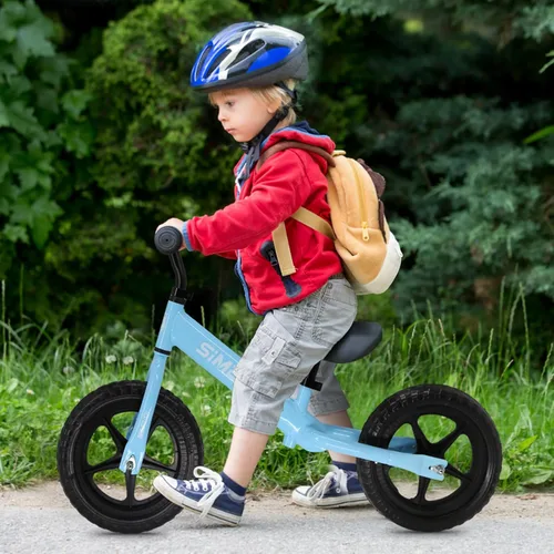Miniatura 7 de Bicicleta de equilibrio de 12 pulgadas para niños y niñas de 2, 3, 4, 5 años de edad, sin pedal, caminar, equilibrio, entrenamiento, bicicleta