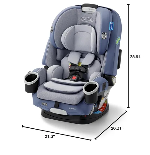 Miniatura 10 de Graco 4Ever DLX 4 en 1, 10 años de uso Asiento de automóvil del bebé al niño pequeño, Maddox, Incluye opciones de asiento orientado hacia atrás