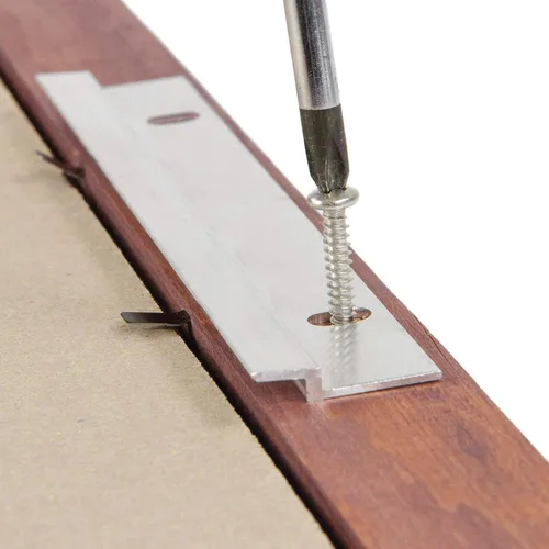 Miniatura 5 de Zorfeter Z Hanger - Soporte para tacos franceses de 2 pulgadas, espejo, imagen, pizarra blanca, cabecero, marcos de obras de arte para montaje