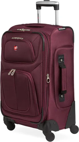 Miniatura 181 de SwissGear - Equipaje suave expandible Sion con ruedas, Negro
