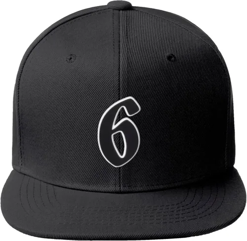Miniatura 1449 de Daxton Gorra clásica con visera de billete plano con letras del alfabeto inglés antiguo de la A a la Z