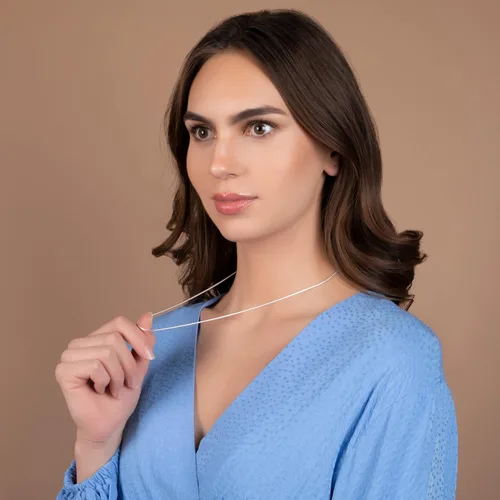 Miniatura 3 de PORI JEWELERS 925 Sterling Silver Italian Magic Snake Chain Necklace - 16"-30