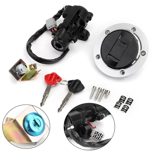 Miniatura 3 de Llave de encendido para Suzuki GSXR 600 750 2006-2018 GSXR 1000 2005-2018 L650 V-Strom 2012-2016 DL1000 V-Strom 2014-2016
