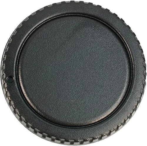 Miniatura 3 de NIYI Juego de 2 unidades, tapa del cuerpo de la cámara y tapa trasera de lente, compatible con Canon EFEF-S Mount DSLR cubierta protectora de lente