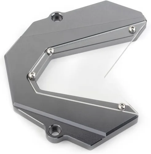Zhisheng - Cubierta protectora de cadena para piñón delantero CNC para motocicleta, compatible con Yamaha MT-09 FZ09 2013-2020, Tracer 900 2015 2016