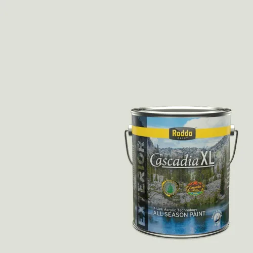 Miniatura 76 de Rodda Paint CASCADIA XL Pintura e imprimación satinada para exteriores en uno, cuarto de galón, Metropolis Mood