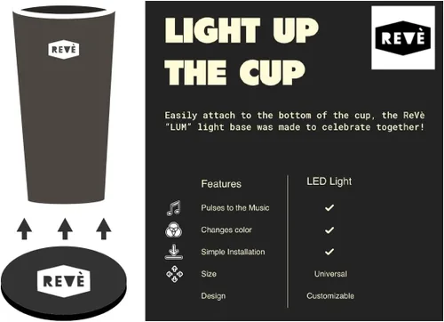 Miniatura 5 de ReVè Luces adhesivas LED reactivas con sonido – Paquete de 24