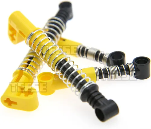 Miniatura 3 de TEESE 20 piezas de amortiguador compatibles con piezas técnicas, piezas de repuesto de 6L/9.5L MOC para automóvil, camión, rueda (color aleatorio)