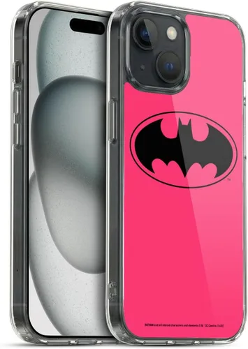 Miniatura 118 de Head Case Designs Funda de gel con licencia oficial de Batman DC Comics Bat Signal Logos [protección de grado militar] compatible con Apple iPhone 7