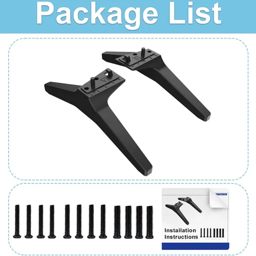 Miniatura 8 de Soporte para patas de TV LG, solo para LG TV Stand 55UK6500 55UJ6300 55UK6300 55UM6900 55UK6090PUA 55UN7300 55LJ550M 50UK6300 50UJ6300 50UK6500 60