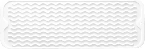 Miniatura 133 de MicoYang Alfombrilla de silicona para secado de platos para múltiples usos, fácil de limpiar, ecológica, resistente al calor, alfombrilla