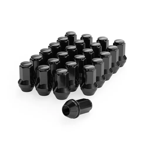 Richeer 24 tuercas de llanta M14x2 OEM estilo fábrica para 2004-2014 Expedition Lincoln Navigator 2004-2014 Expedition Lincoln Navigator de una sola