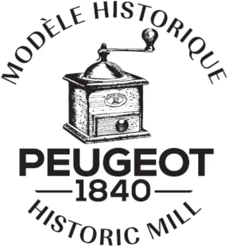 Miniatura 4 de Molinillo de café antiguo Peugeot, 8-1/4" x 5" x 5", Beech Wood