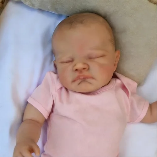 iCradle Lovely Real Life Reborn Baby Dolls 19inch 18.9 in Silicona realista Muñeca de bebé realista Muñeca recién nacida, regalo para mayores de 3