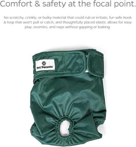 Miniatura 5 de Pet Parents® Pañales lavables para perros (paquete de 3) + Extendrs® de pañales duraderos para perros, pañales premium para perros hembra