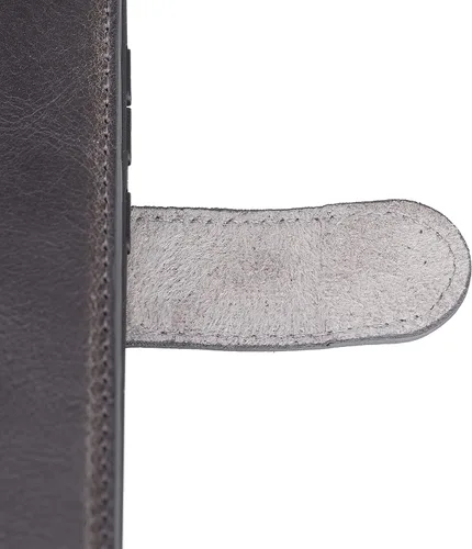 Miniatura 7 de Bayelon Funda compatible con Galaxy S22, cartera de cuero de grano completo para teléfono, funda desmontable con soporte, funda magnética abatible