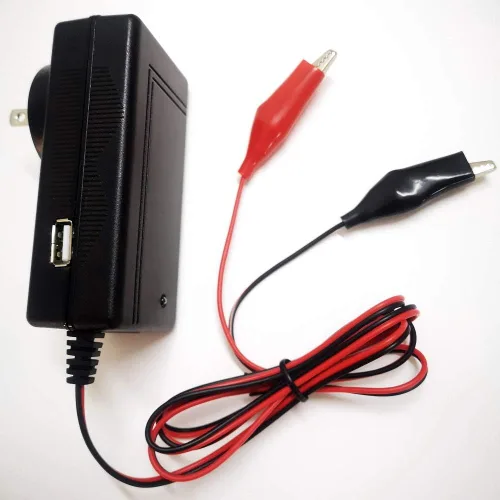 Cargador de batería de plomo ácido de 6 V/12 V para juguetes de paseo de 12 V/6 V para niños, cargador SLA para 6 V/12 V PB, batería eléctrica para