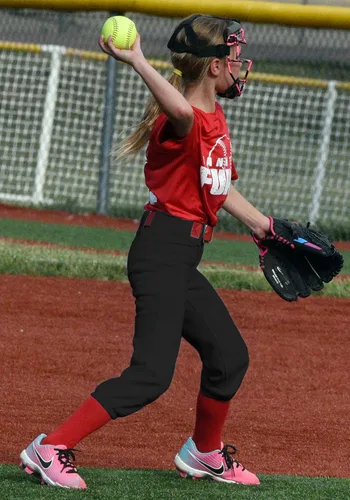 Miniatura 3 de Pantalón de béisbol para niñas Stelle, pantalones de softball para niñas, pantalones de béisbol para niños, pantalones de fastpitch con bolsillos