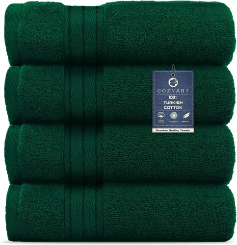 Miniatura 45 de COZYART - Juego de 3 toallas de baño de algodón, color naranja quemado, grandes y gruesas, 19.17 oz/yd², incluye 1 toalla de baño, 1 toalla de mano