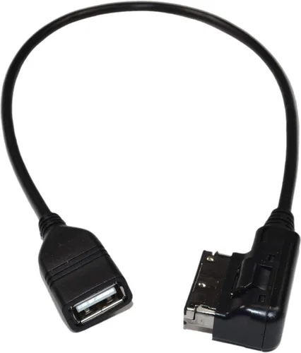 Miniatura 3 de HQRP Adaptador de cable MDI MMI/USB compatible con Volkswagen Sharan, Touran, Tiguan, Touareg, Audio MP3 Music Interface Adapter
