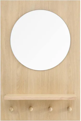 Miniatura 3 de Modway EEI-6347-OAK Espejo Glint Roble