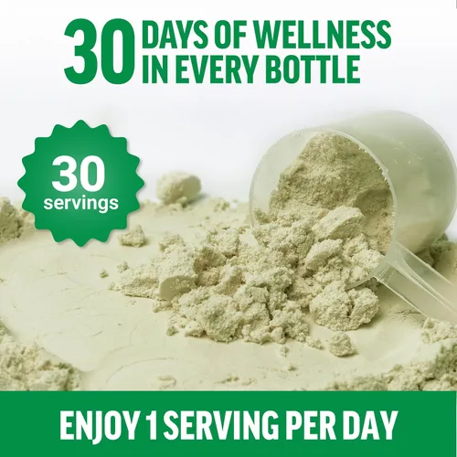 Miniatura 5 de Force Factor Polvo de bienestar diario Smarter Greens, polvo de superalimento de verduras para apoyar la salud intestinal, hinchazón y digestión