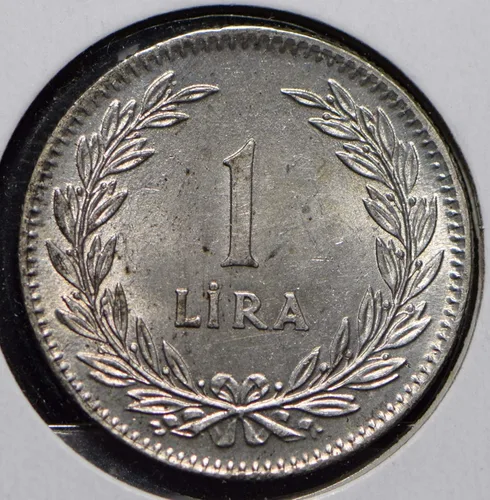 Miniatura 2 de Moneda Coleccionable Turquía 1948 Lira 290131