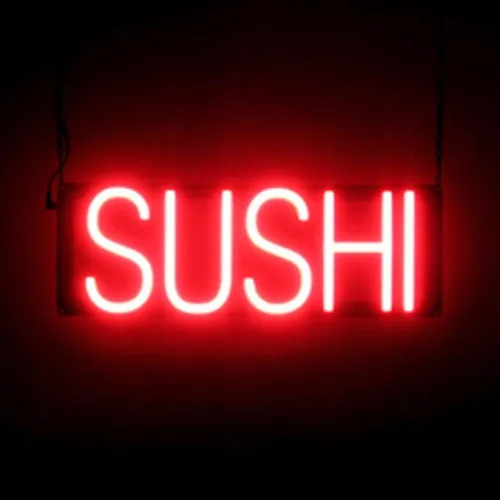 Miniatura 32 de SpellBrite Señal de PHO para restaurantes Señalización LED azul para restaurantes con LED de neón para empresas 13.2 x 6.3 pulgadas