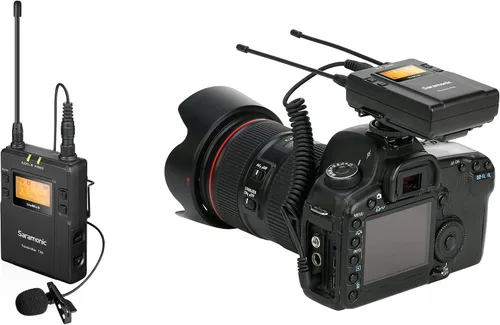 Miniatura 5 de Saramonic UWMIC9 sistema de micrófono inalámbrico de 96 canales, UHF digital