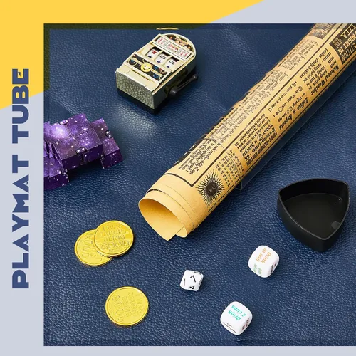 Miniatura 6 de Hsei Tapete de juego de prisma de juego de 8 piezas, tubo de 15 pulgadas, soporte para póster, tubo fácil de poner y quitar, para almacenamiento