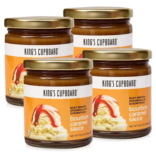 Miniatura 11 de King's Cupboard Salsa de caramelo Butterscotch - La salsa perfecta para helado, salsa de frutas, postres, café, cobertura de caramelo - Sin gluten